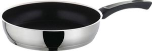 Schulte-Ufer Bratpfanne Wega, Grillpfanne, Edelstahl, Beschichtet, 24 cm, 64055-24 Schulte-Ufer Bratpfanne Wega, Grillpfanne, Edelstahl, Beschichtet, 24 cm, 64055-24
