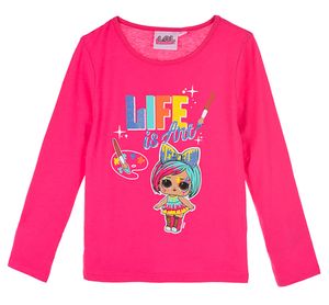 L.O.L: Surprise!™ T-Shirt "Life is Ant" langärmelig, pink mit Glitzer 134