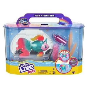 Moose Toys 26408 - LITTLE LIVE PETS S4 - Lil Dippers - Aquarium Spielset Fantasea
