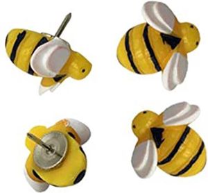 Reißzwecken Biene Pinnwand