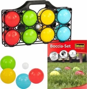 Idena Boccia 8 Kugeln  Kunststoff