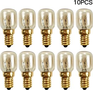 10 x Philips 25 W SES E14 kleine Schraube Gap Pygmy Lampen > 300 °C Mikrowelle/Backofen spezifische Leuchtmittel Pack