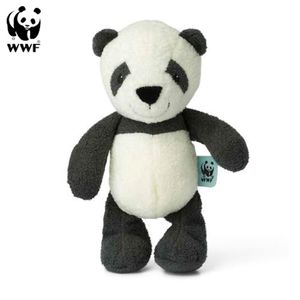 WWF Cub Club - Panu der Panda (22cm) mit Glöckchen Kuscheltier Stofftier für Kleinkinder