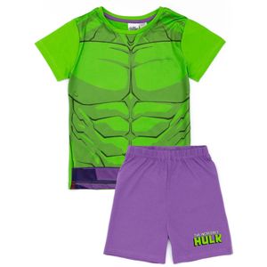 Hulk - Schlafanzug für Jungen NS7563 (110) (Violett/Grün)
