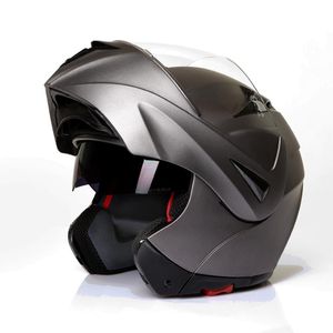 CMX Klapphelm Integralhelm Prometheus titangrau matt  "XL"