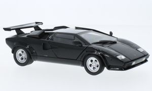 Welly 24112 Lamborghini Countach LP 5000 S schwarz Maßstab 1:24 Modellauto
