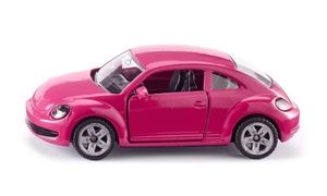 SIKU Blister - VW Beetle růžový s polepkama