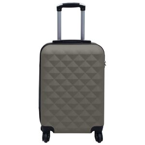 vidaXL Hard Shell Trolley Anthracite ABS