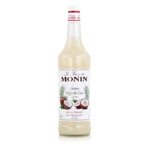 Monin Sirup Cocos 1L - Cocktails Milchshakes Kaffeesirup (1er Pack)