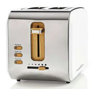 Nedis Toaster | Soft Touch Serie | 2 Steckplätze | Bräunungsstufen: 6 | Auftaufunktion | Weiss NE550671454