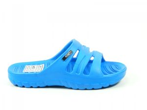 Fashy Schuhe Kinder Badelatschen Badepantoletten Ultraleicht 7541, Größe:33, Farbe:Blau
