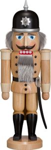 Nussknacker Soldat Erzgebirge Holz Figur 37cm, Farbe:natur