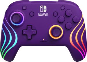 Nintendo Switch Lila Afterglow Wave Wireless Controller
