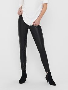 Only Damen Leggings Leder Look XL