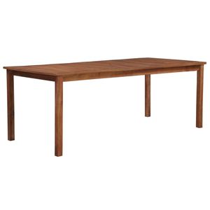 vidaXL Záhradný stôl 200x100x74 cm z masívneho dreva akácie