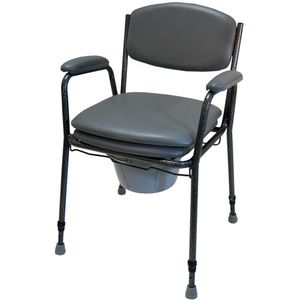 Drive Medical Toilettenrollstuhl, TRS130 mit Abdeckung und Eimer