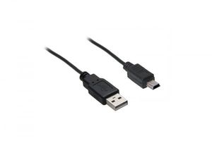 USB 2.0 Hi-Speed Kabel, Schwarz, 0.3 m