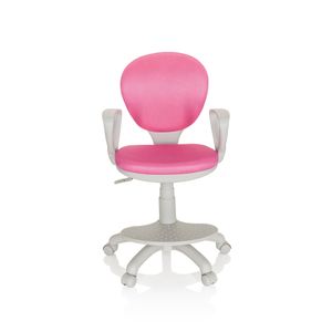 hjh OFFICE Kinderdrehstuhl KID COLOUR G1 Pink/Grau 83.0 - 95.0 x 53.0 x 51.0 cm