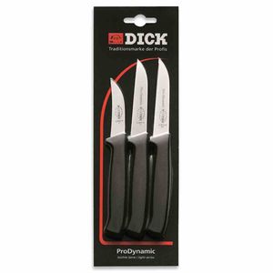 Dick 857-00042 Sada kuchyňských nožů 3T PRO DYNAMIC, stříbrná/černá (1 sada)