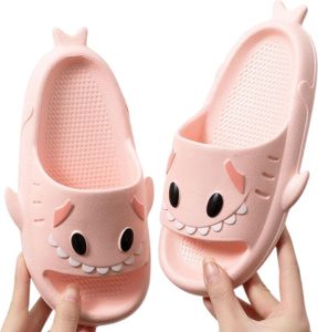 Damen Badelatschen, Slipper Gummi Jungen Mädchen Badeschuhe Rosa, Gr. 36/37
