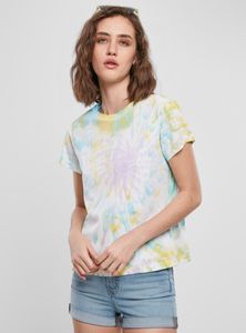 Urban Classics Female Shirt Ladies Tie Dye Boyfriend Tee Pastel-XXL