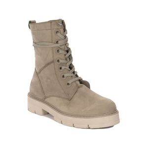 Marco Tozzi Damen Schnürboot taupe