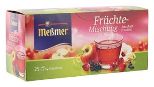 Meßmer Früchte Mischung 25 einzeln verpackte Doppelkammerbeutel 75g