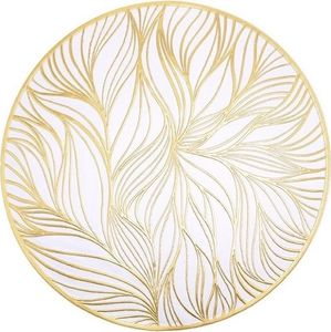 Flamenco Mystique Große Unterlage 38 cm, Gold, PVC Material