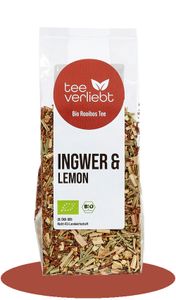 teeverliebt - Ingwer & Lemon BIO Rooibostee | 90g