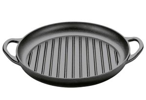 KÜCHENPROFI Grillpfanne PROVENCE 2 Griffe 30cm schwarz KÜCHENPROFI Grillpfanne PROVENCE 2 Griffe 30cm schwarz