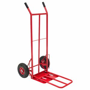 Aktueller ProdukttitelSackkarre Klappbar Bis 150Kg Luftreifen Haltegriffe Karre Transportkarre Stapelkarre Transportwagen