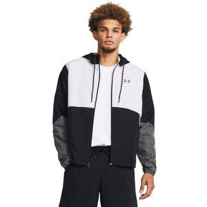 Under Armour Legacy-Windbreakerjacke, Grau M