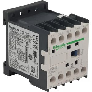 Schneider Electric Leistungsschütz LP4K 3p, +1S, 5.5 kW, 12 A, 400 V AC3, Spule 24 V DC LP4K1210BW3