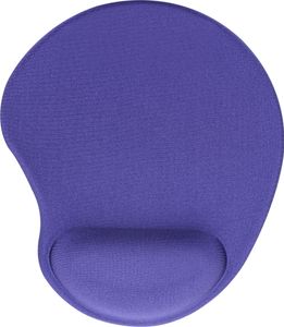InLine® Maus-Pad, mit Gel Handballenauflage, 230x205x20mm, blau