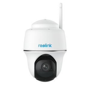 Reolink Argus Series B420 akkubetriebene, kabellose 3 MP Dualband WLAN-Überwachungskamera mit Schwenk- und Neigefunktion, 2-Wege-Audio