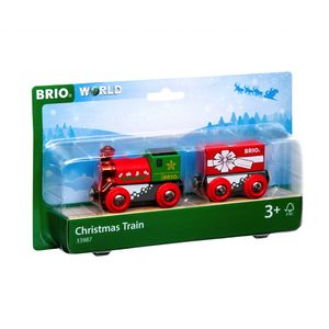 Brio World Eisenbahn Zug Weihnachtszug 2 Teile 33987