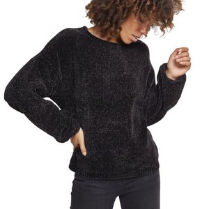 Dámský svetr Urban Classics Ladies Oversize Chenille Sweater black - 3XL