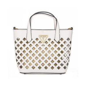 Guess Kurzgriff Tasche Aqua Mini Tote white