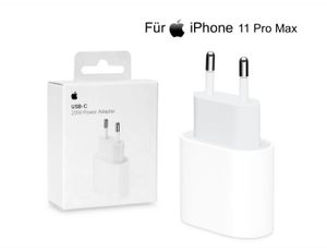 Original Apple iPhone 11 Pro Max Ladegerät 20W Charger USB-C Netzteil