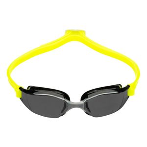 Aquasphere XCEED getönte Wettkampf Schwimmbrille, Farbe:schwarz/gelb