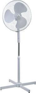 Emerio FN-114204 - Žaluziový ventilátor pro domácnost - bílý - předsíňový - 40 cm - knoflíky - 45 W