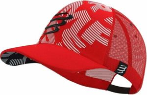 Compressport Trucker Red/White Czapka