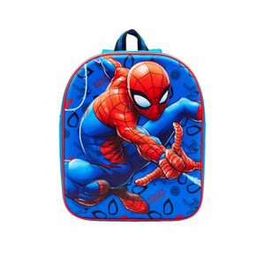 Marvel Spider-Man 3D Rugzak 30 x 25 Jongens blauw