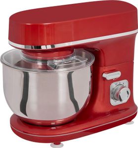 GUTFELS KM 8102 roi Küchenmaschine | 1200 Watt | 5 Liter Schüssel | 10 Stufen | Rot