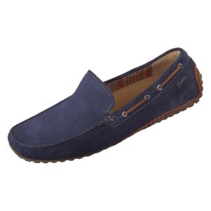 Sioux Callimo Mokassin in Übergrößen Blau36199 große Herrenschuhe, Größe:45