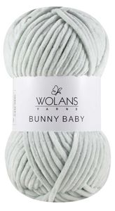 Wolans Bunny Baby - Chenille Wolle, super Bulky (wie Himalaya Dolphin Baby) 100g 10003 - hellgrau