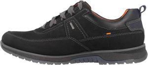 Fretz Men Trento Halbschuhe in Übergrößen Schwarz 7613.2016-51 große Herrenschuhe, Größe:46