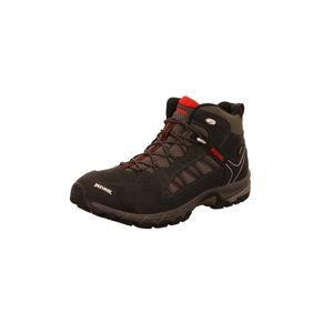 Meindl Journey Mid 5274-31 Herren, Outdoor, Anthrazit/Rot, Materialmix, - Wanderschuhe Outdoor Herren, Grau, leder/textil (nubuk/mesh)