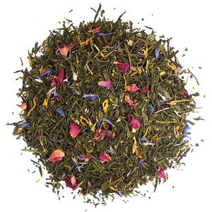 Universitea of Tea Teehaus 2 x 125g  Morgenrot Sencha - Aromatisierter grüner Tee