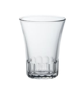 Duralex Amalfi Kaffeeglas, Teeglas, 170ml, Glas, transparent, 4 Stück